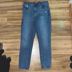 Abercrombie & Fitch Super Skinny Ankle High Rise